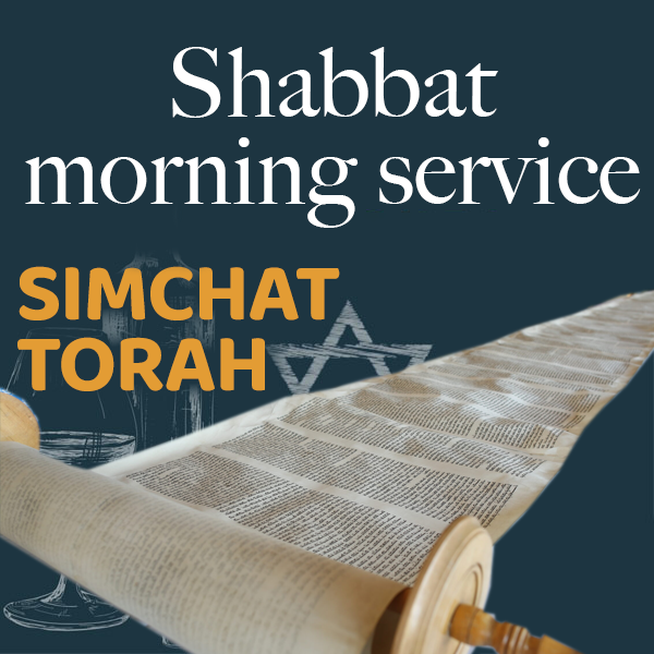 Simchat Torah Shabbat morning service & potluck